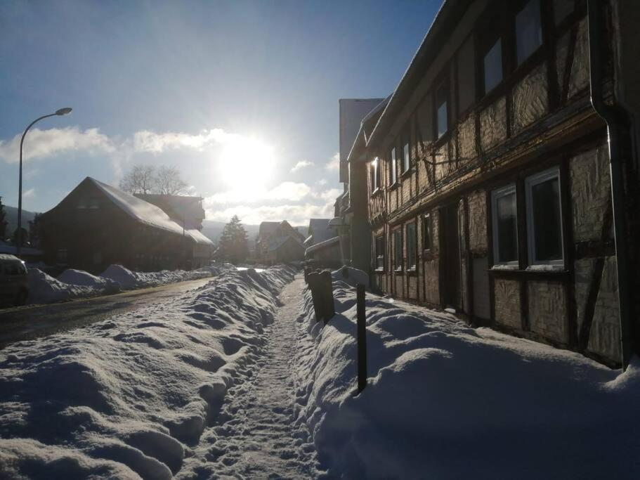 Guenstige, Schoene Ferienwohnung Im Wanderparadies 베르니게로데 외부 사진